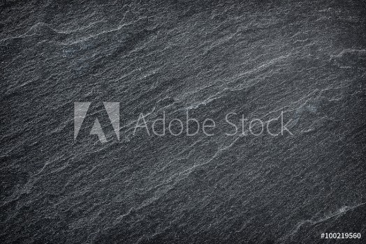 Picture of Dark grey black slate background or texture